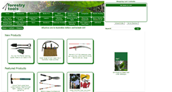 Desktop Screenshot of forestrytools.com.au